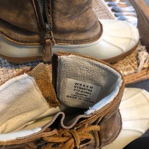 Sperry Duck Boots